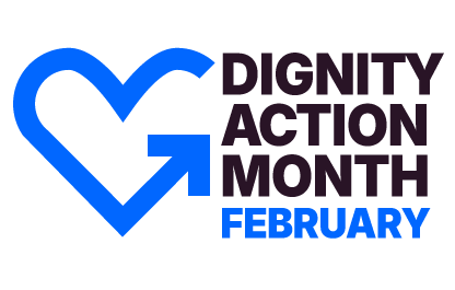 Dignity Action Month logo